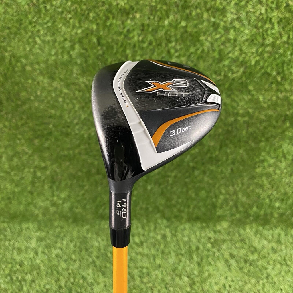 Callaway X2 Hot Fairway 3 Deep Wood Pro 14.5° ⛳️ ProForce V2 Stiff Graphite LH