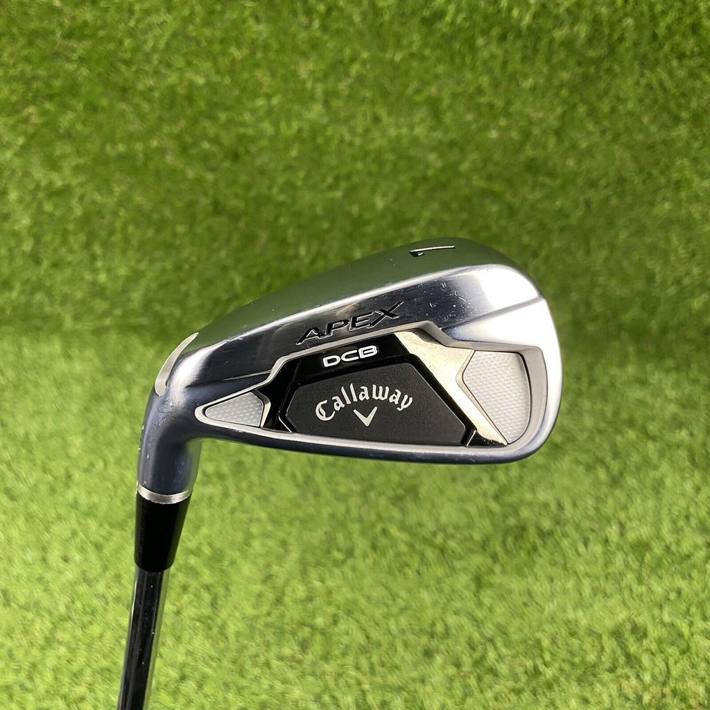 Callaway APEX DCB 7 Iron Demo STD ⛳️ Elevate MPH Regular Flex Steel Shaft LH