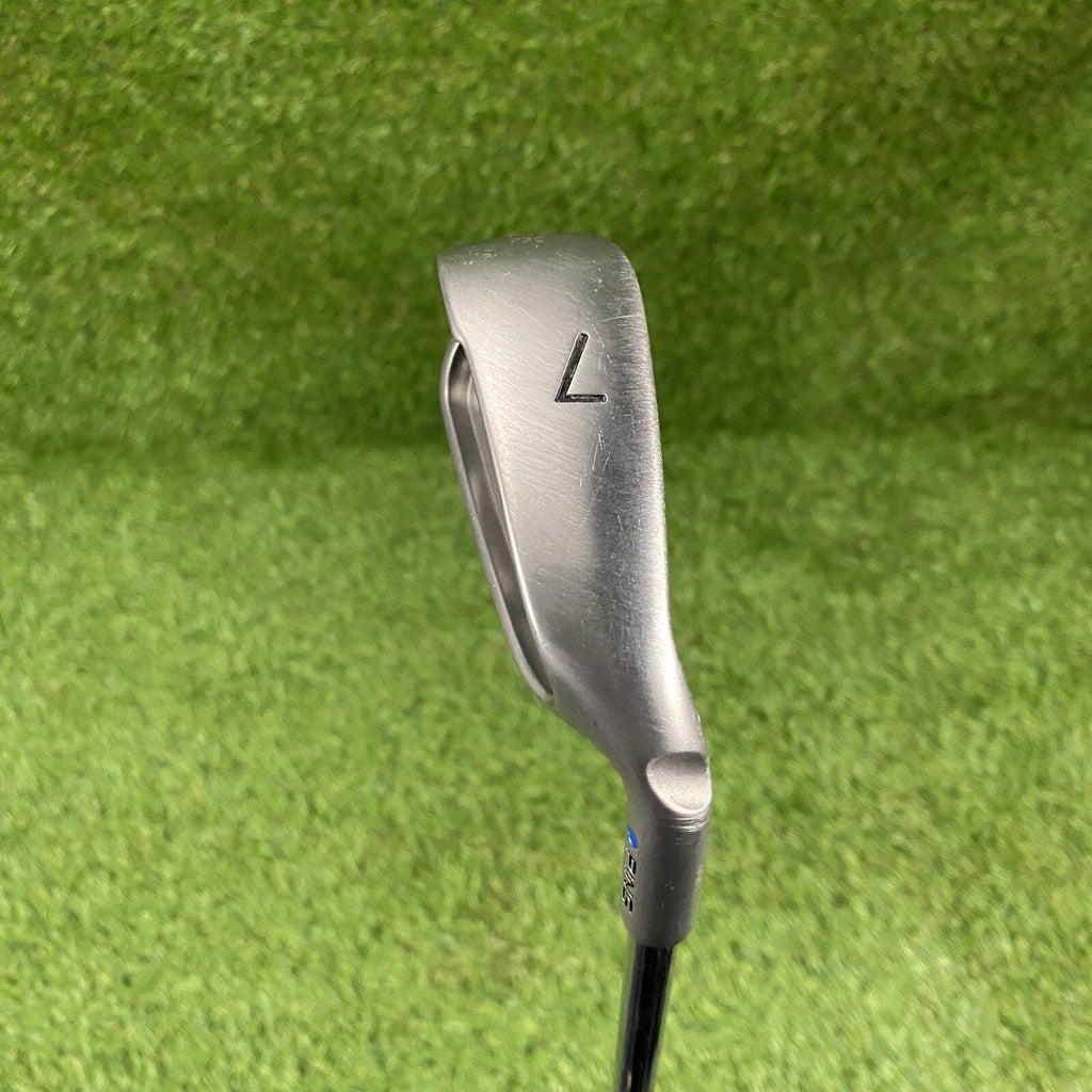 PING G20 Single 7 Iron Blue Dot 1° Upright ⛳️ Ping CFS Steel Shaft Stiff Flex RH