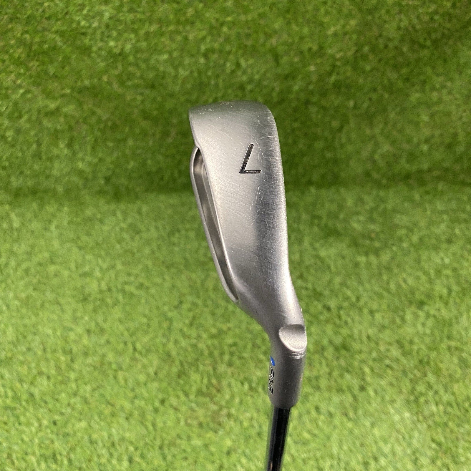 PING G20 Single 7 Iron Blue Dot 1° Upright ⛳️ Ping CFS Steel Shaft Stiff Flex RH