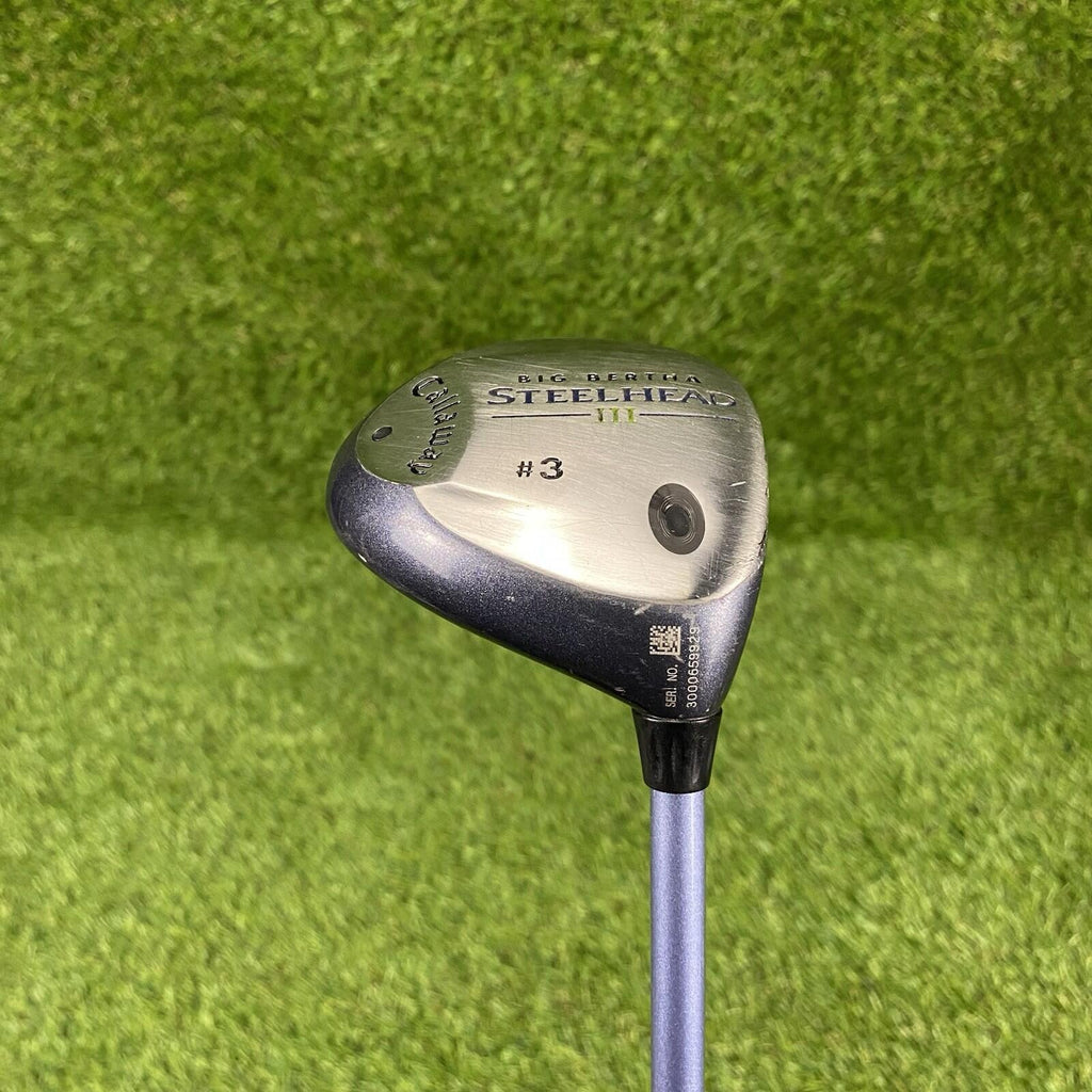 Callaway Big Bertha Steelhead III Fairway 3 Wood ⛳️ System 3 Ladies Flex RH
