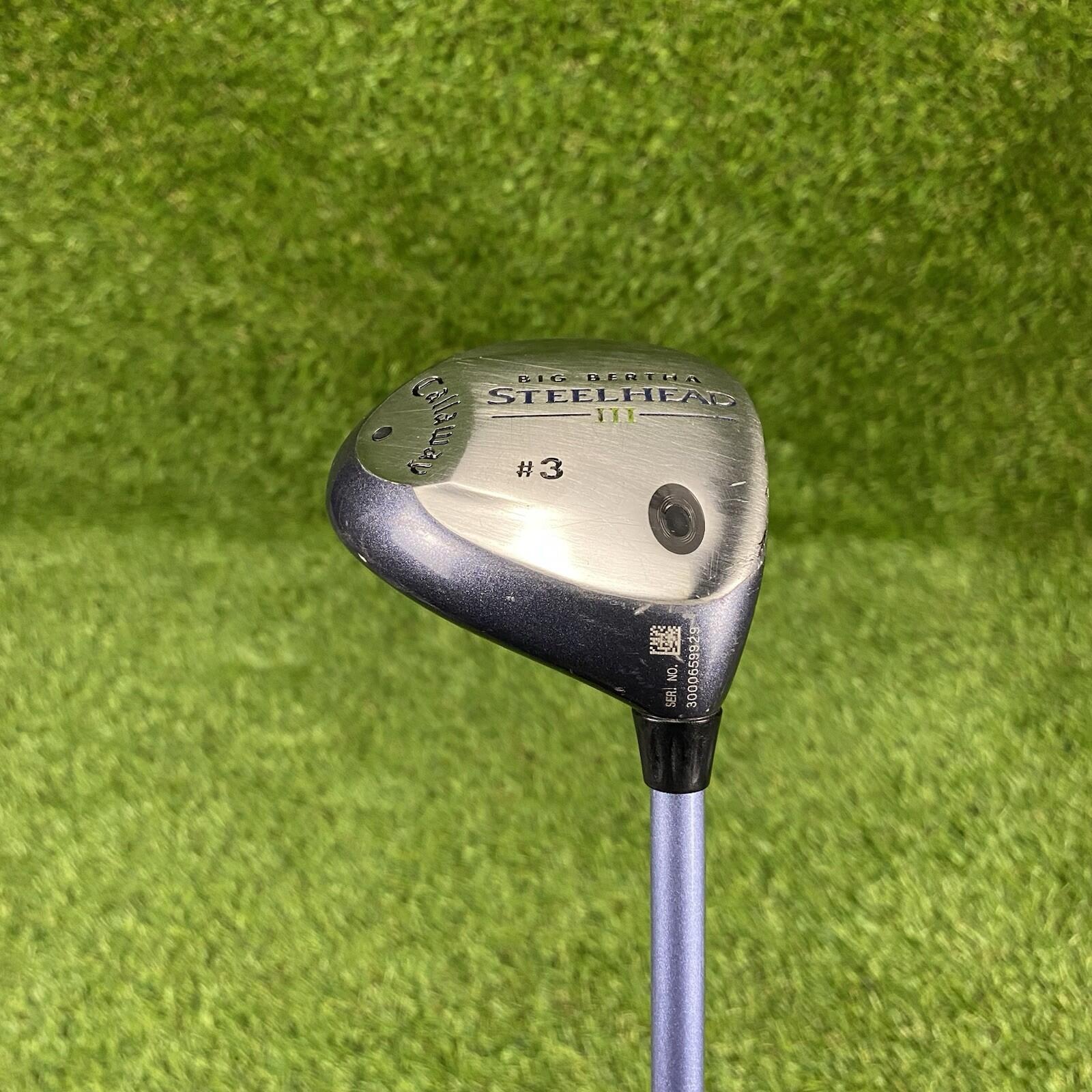 Callaway Big Bertha Steelhead III Fairway 3 Wood ⛳️ System 3 Ladies Flex RH