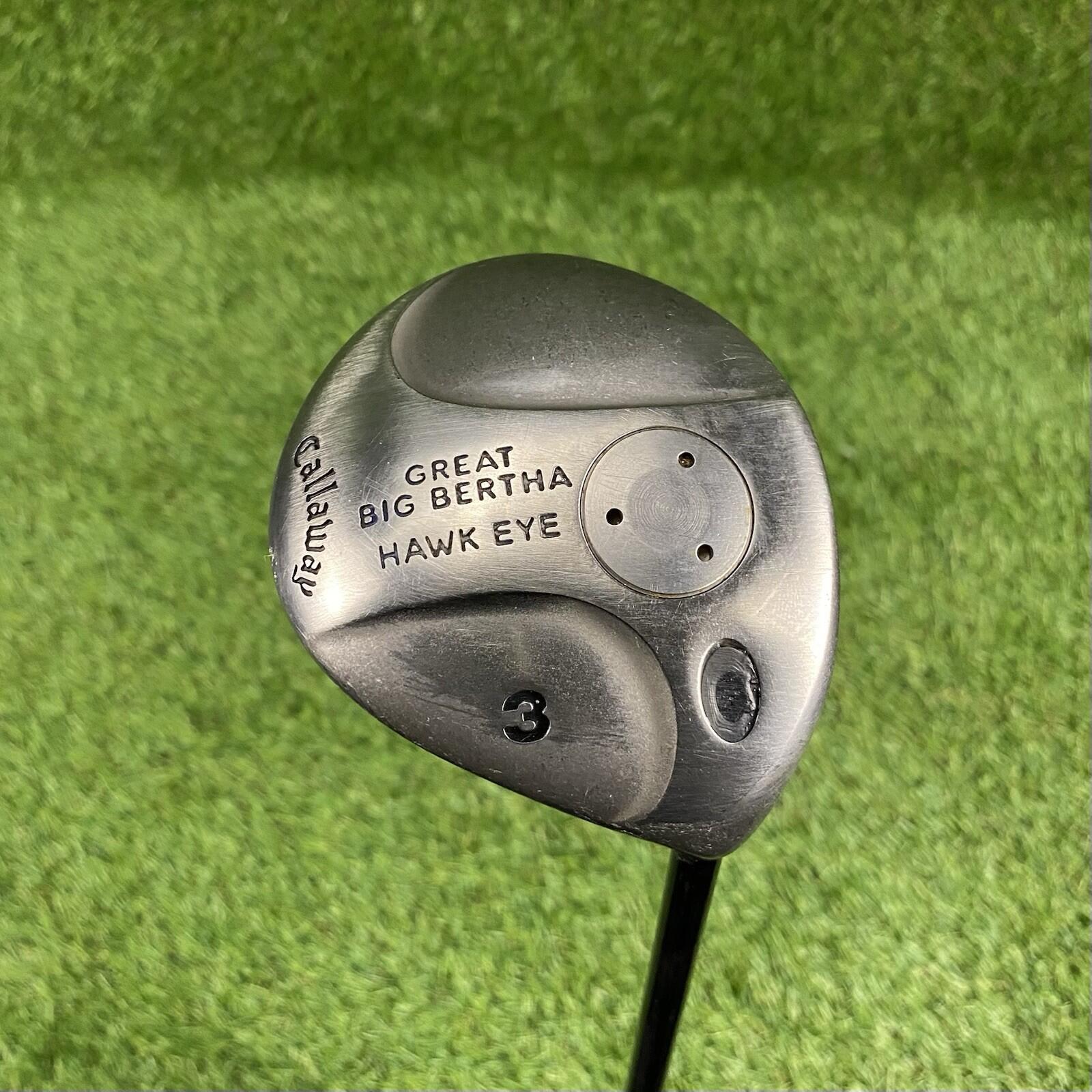Callaway Great Big Bertha Hawk Eye Fairway 3 Wood ⛳️ Graman CF310 Shaft RH