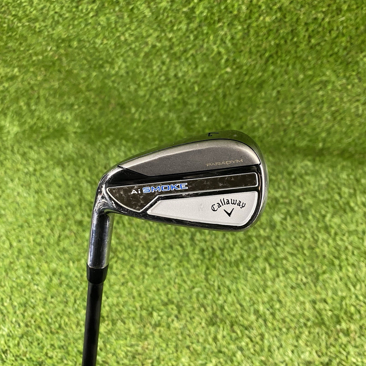 Left Handed Callaway Paradym Ai Smoke 7 Iron ⛳️ Project X Cypher Sixty 5.5