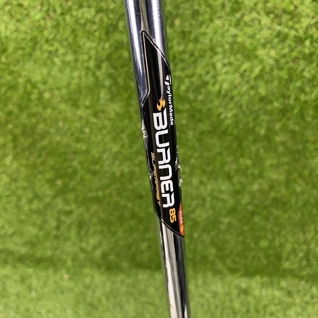 TaylorMade Burner Gloss Black Single 6 Iron ⛳️ SuperFast 85 Stiff Flex Steel RH