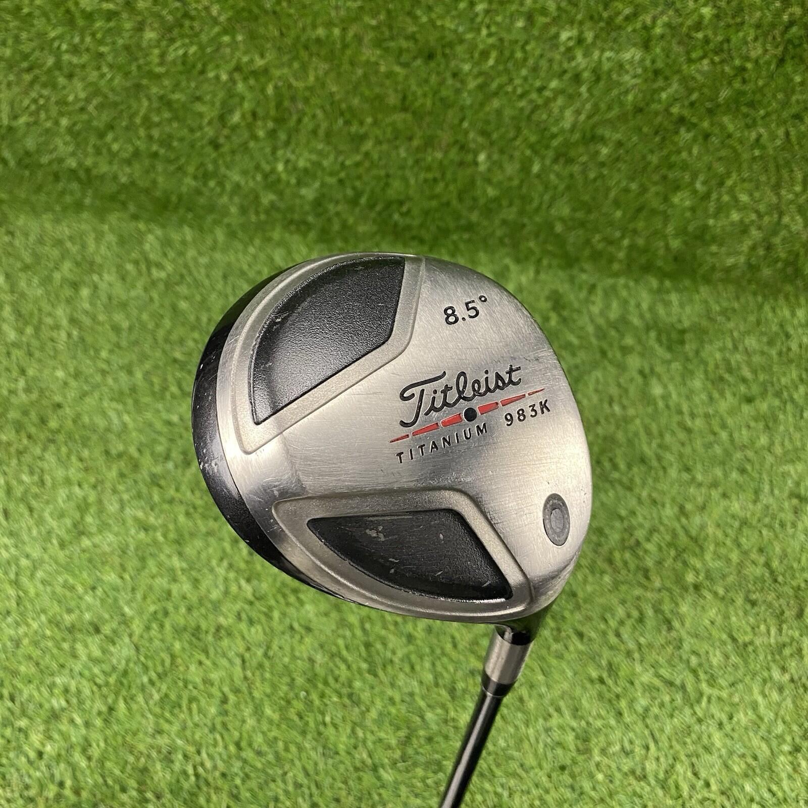 Titleist Titanium 983K 8.5° Driver ⛳️ Saber Cutting-Edge Technology Tour S65 RH