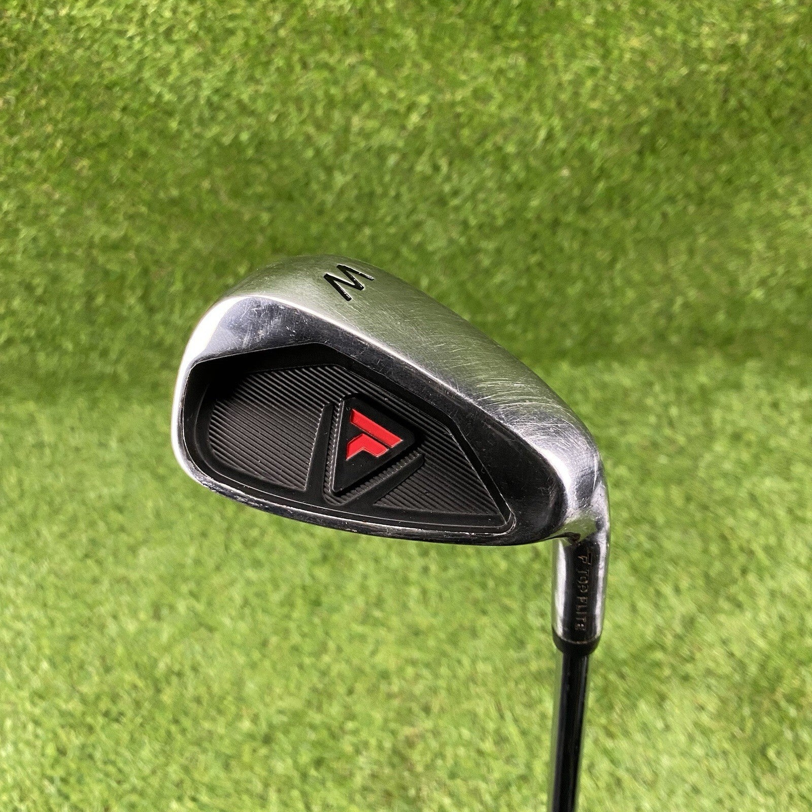Top Flite Red / Black Stainless Steel Pitching Wedge ⛳️ Steel Shaft Right Handed