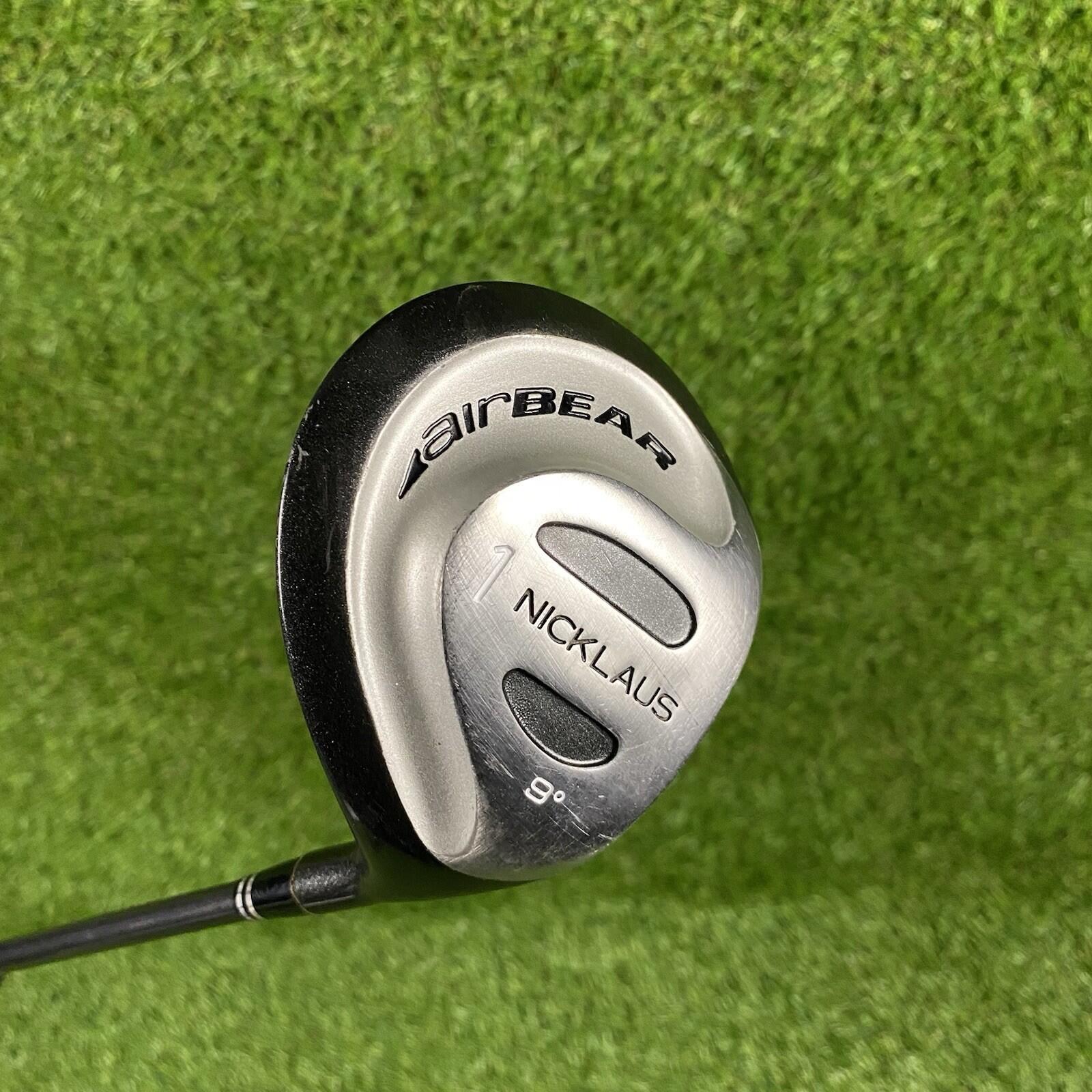 Nicklaus Air Bear 9° Driver 1 Wood ⛳️ Vapor Ultralight Stiff Graphite Shaft RH