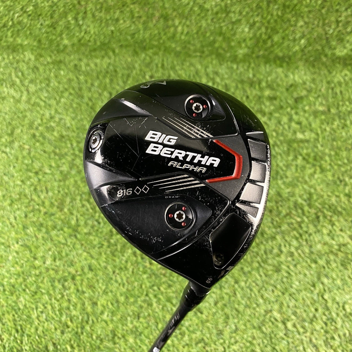 Callaway Big Bertha Alpha 816 Double Black Diamond 9° Driver ⛳️ Aldila X Stiff