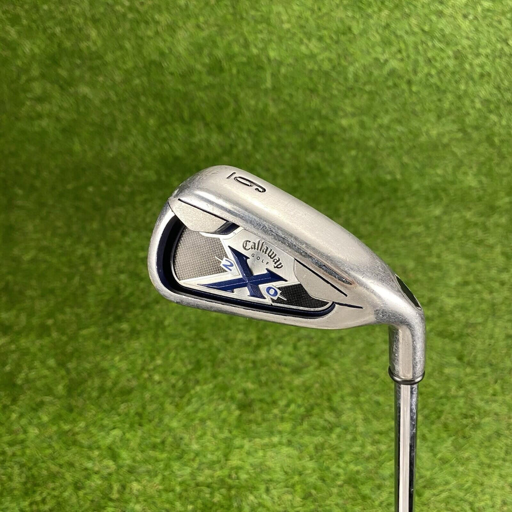 Callaway X-20 Single 6 Iron ⛳️| RH | Uniflex Steel Shaft | 37" | Callaway Grip
