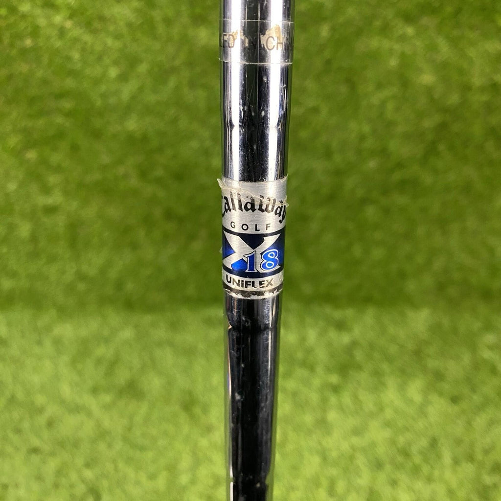 Callaway Golf X18 Single 6 Iron ⛳️ Callaway X18 Uniflex Steel Shaft RH