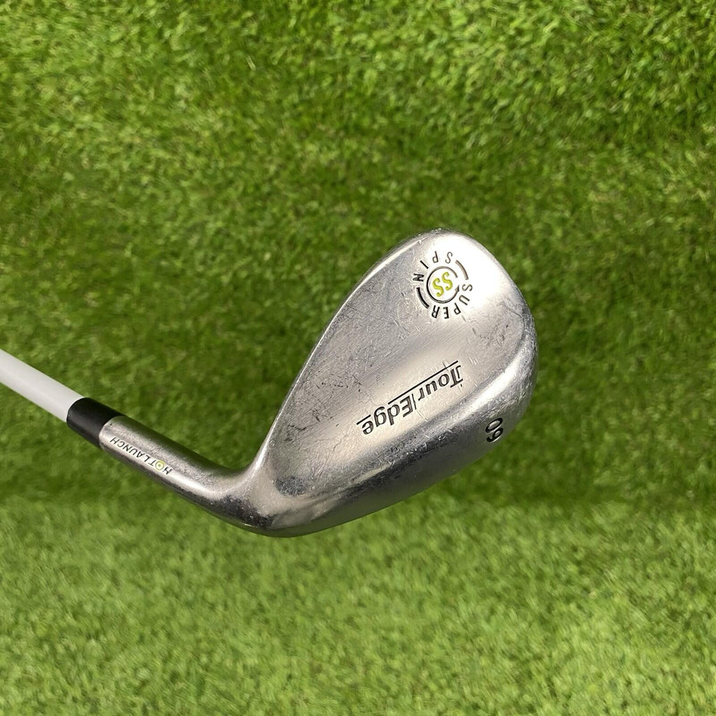 Tour Edge Hot Launch Super Spin 60 Lob Wedge ⛳️ UST Mamiya HL3 45L Graphite RH
