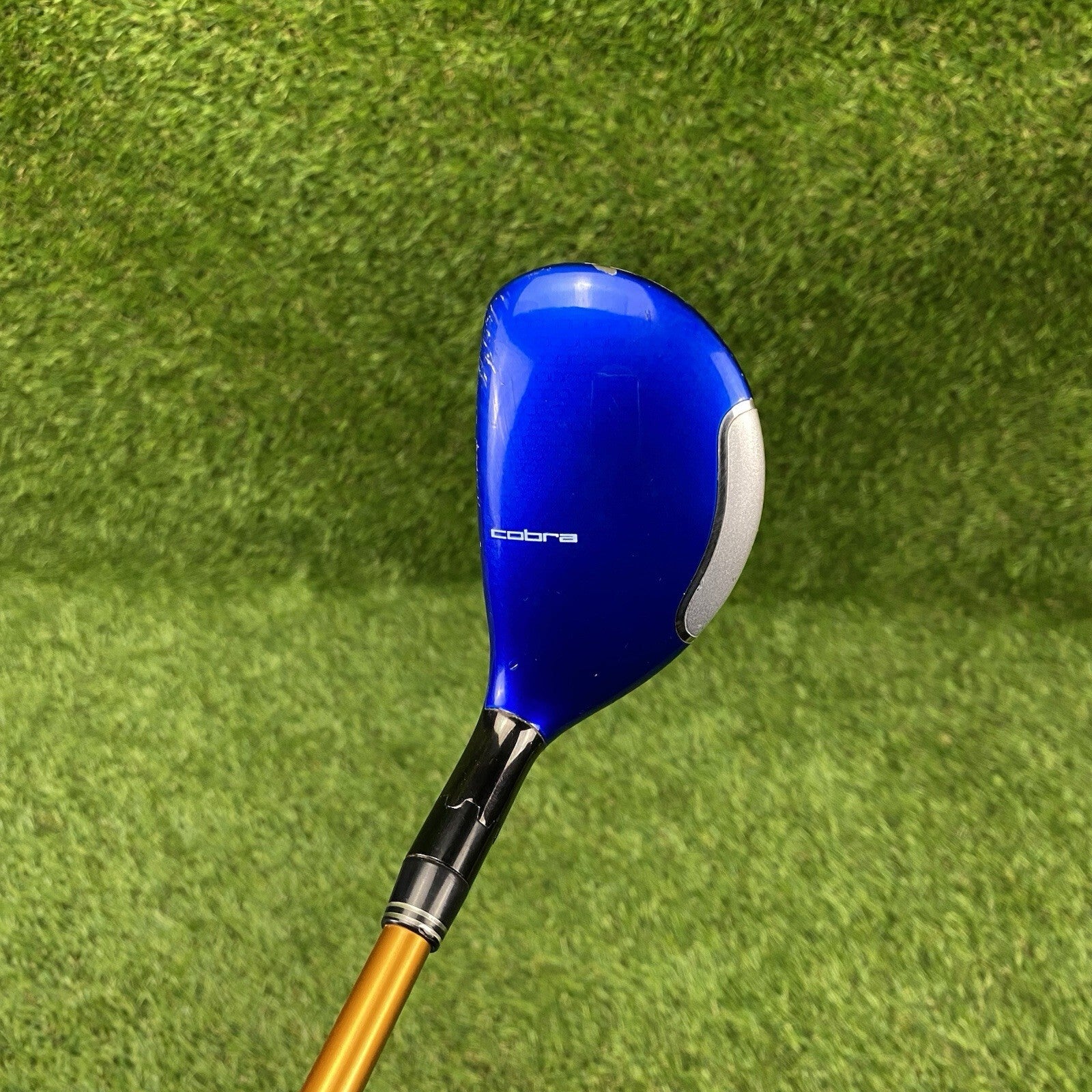 Cobra AMP Cell SmartPad 3-4 Hybrid Blue/Silver ⛳️ Aldila NVS 85-Stiff Shaft RH