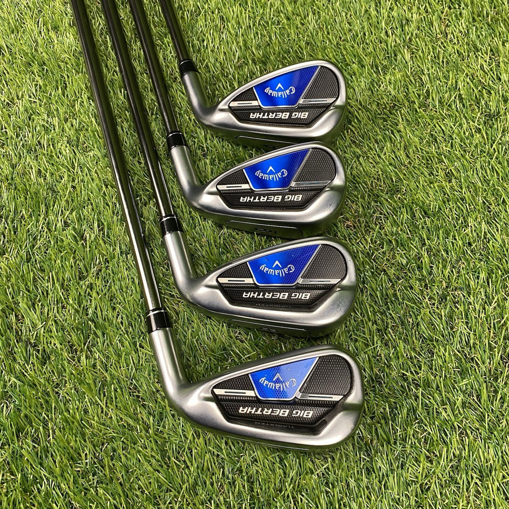Callaway Big Bertha B21 Iron Set 7-Gw ⛳️ RCH 65 Regular Flex Graphite Shafts RH