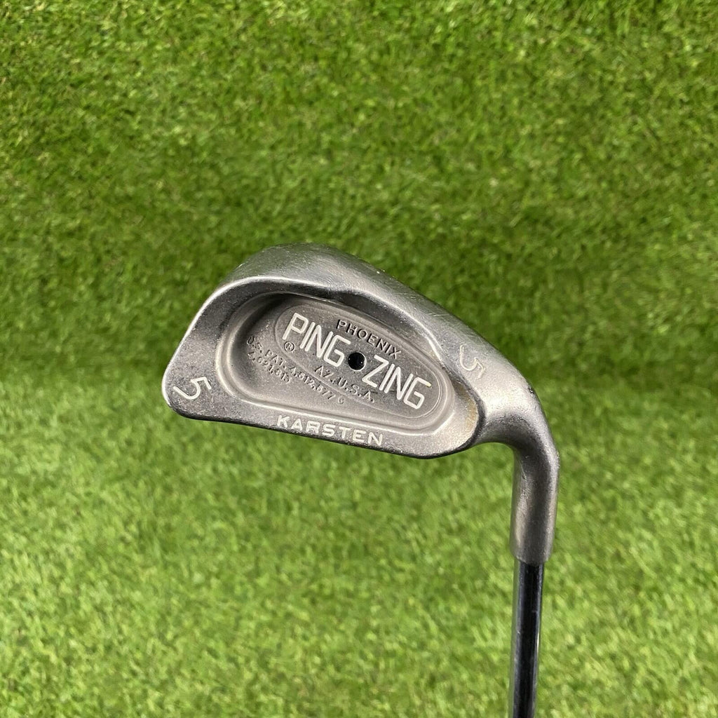 Ping Zing Karsten Black Dot Singe 5 Iron ⛳️ Ping KT-M Stiff Flex Steel Shaft RH