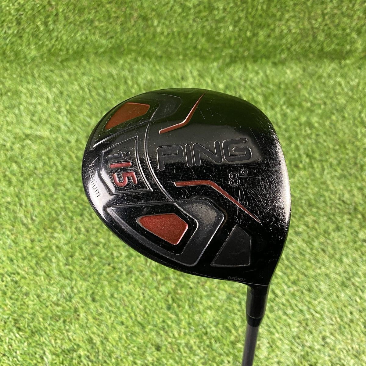 Ping i15 Titanium 8° Driver ⛳️ PING TFC 700 D Stiff Flex Graphite Shaft RH