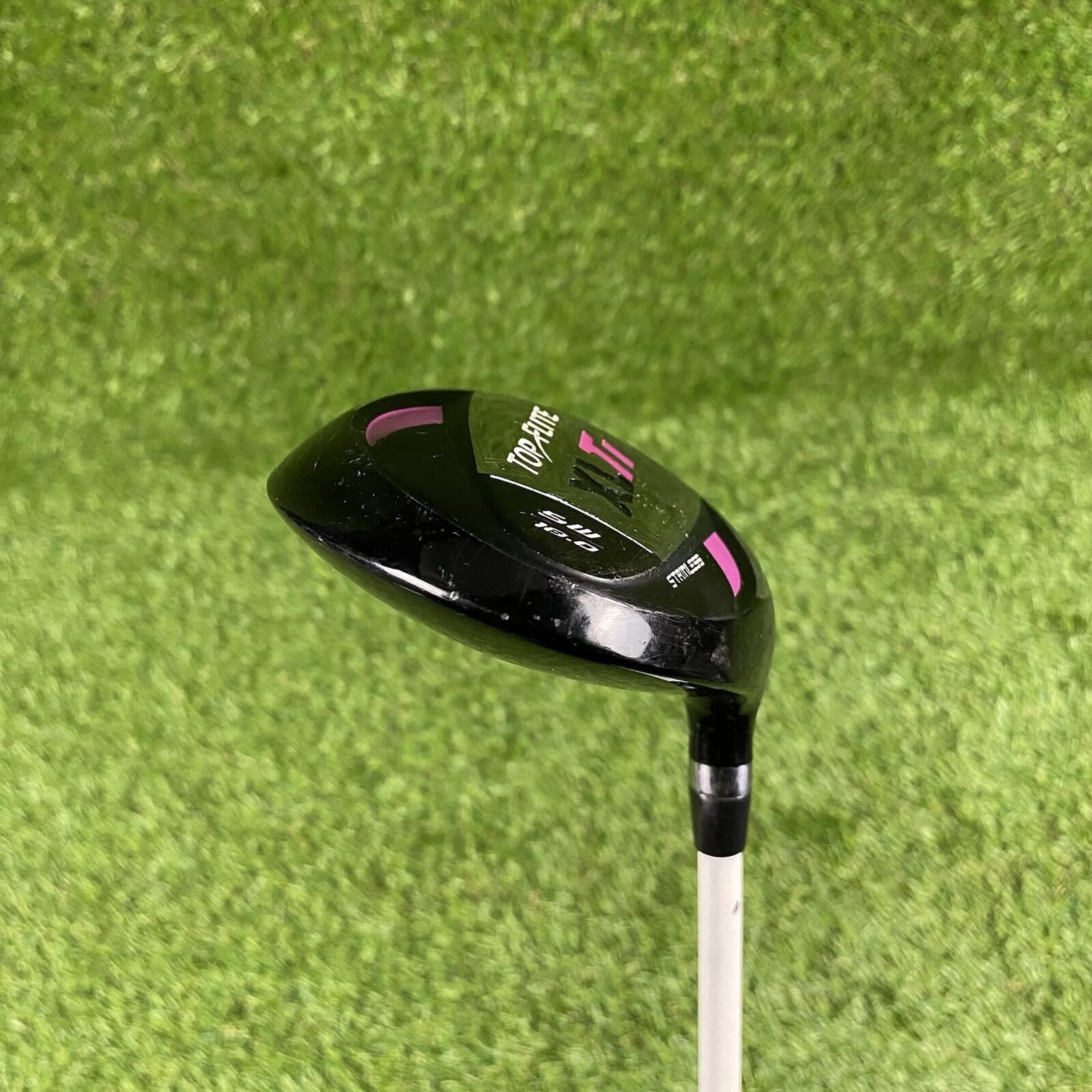 Top Flite XL TI Stainless Fairway 5 Wood 18° ⛳️ Lady Flex Graphite Shaft RH