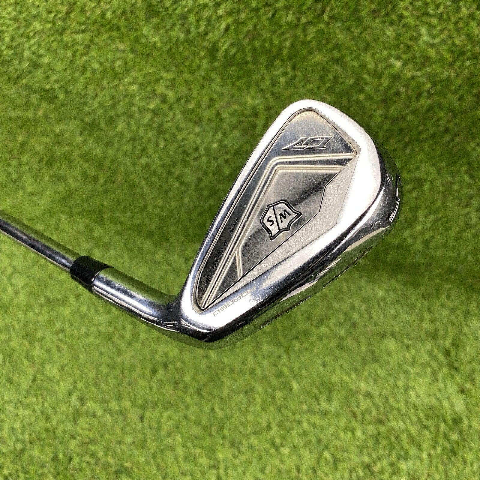 Wilson D7 Forged Single 5 Iron Power Chamber ⛳️ KBS Tour 90 Stiff Flex Shaft RH