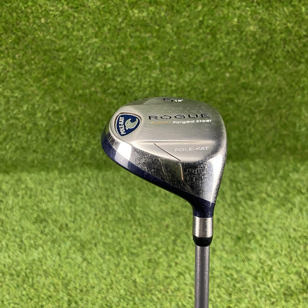 Pole-Kat Rogue 455C Forged Steel Fairway 5 Wood 18° ⛳️ Regular Flex Shaft RH