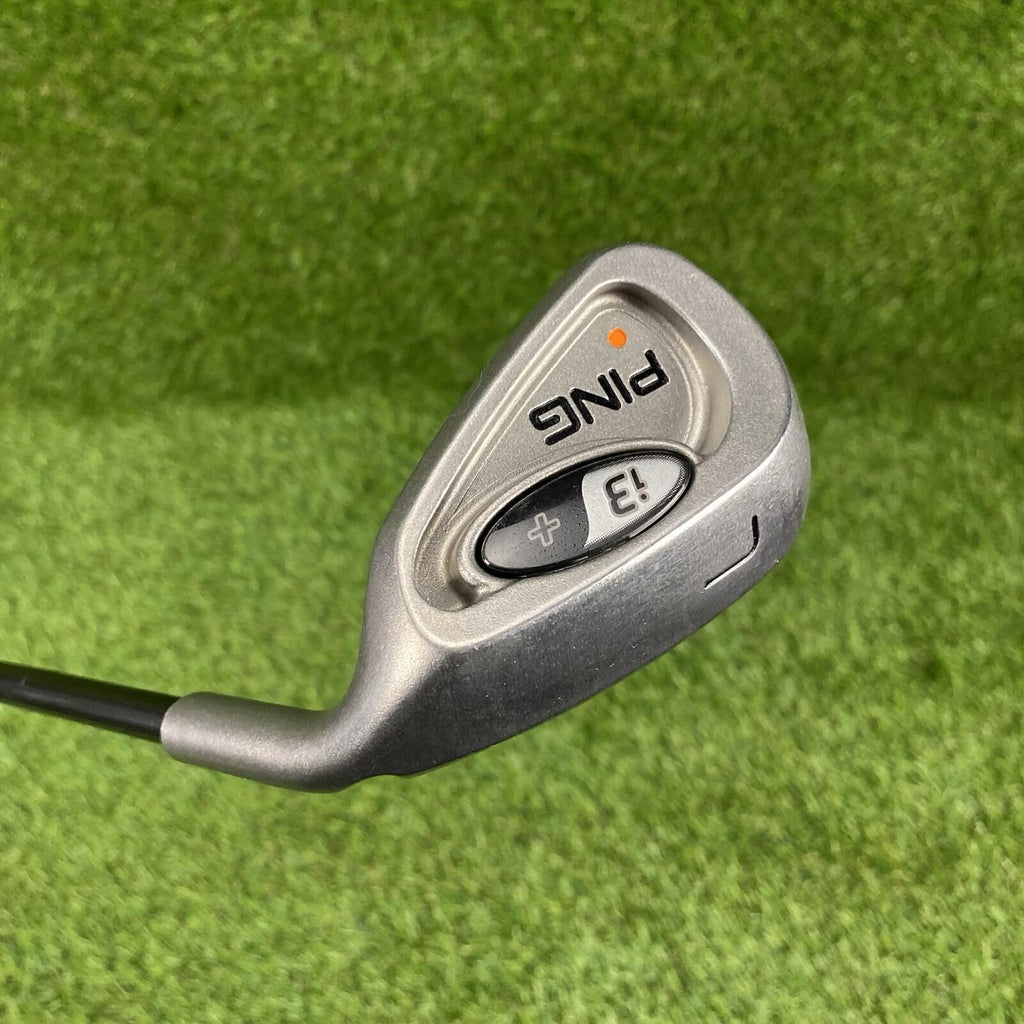 Ping i3 Plus Lob Wedge L Orange Dot 2° Flat ⛳️ Ping i3+ A Flex Graphite Shaft RH