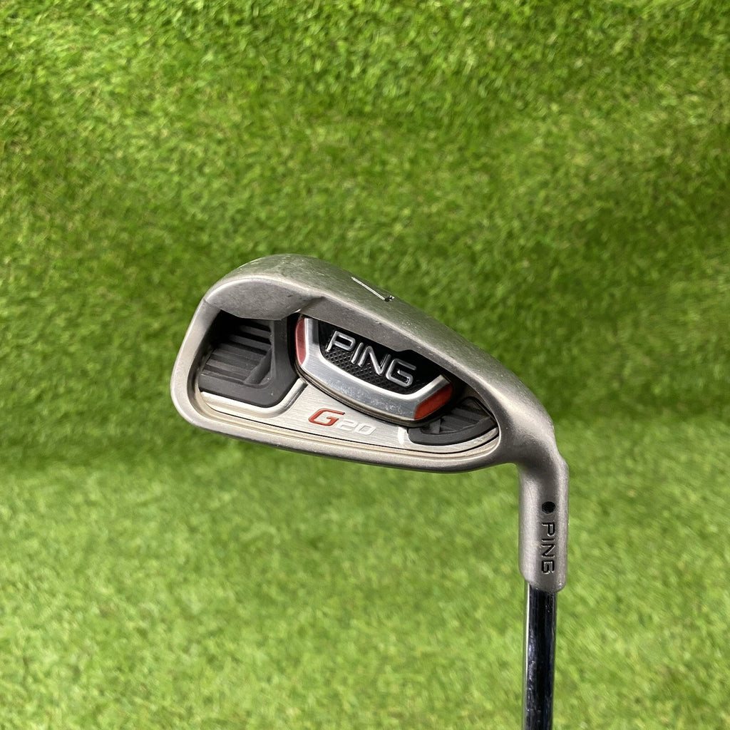 Ping G20 Single 7 Iron Black Dot Demo Club ⛳️CFS Regular Flex Steel Shaft RH