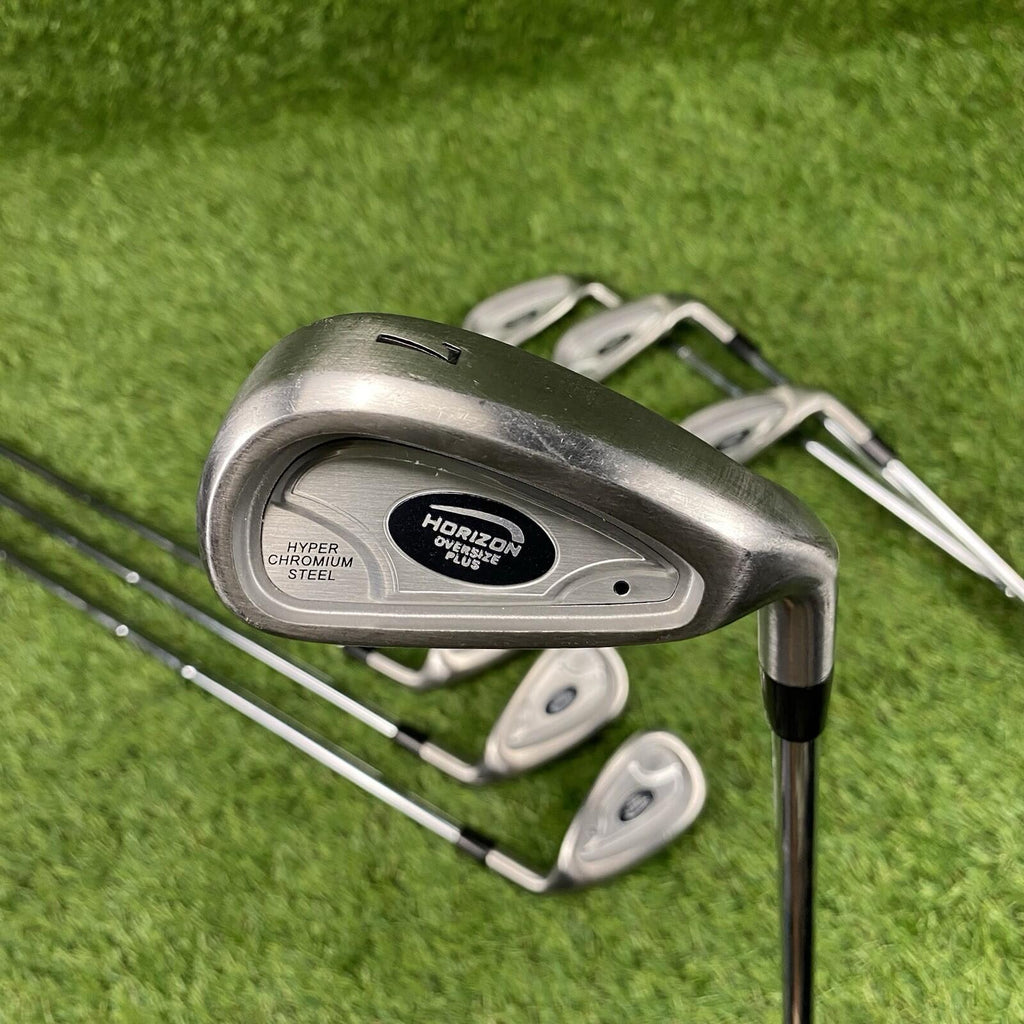 Horizon Golf Oversize Plus Hyper Chromium Steel Iron Set 4-PW ⛳️ Steel Shafts RH