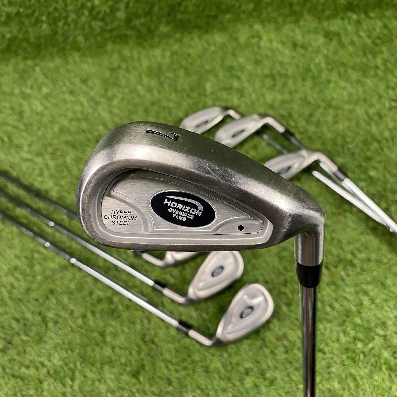 Horizon Golf Oversize Plus Hyper Chromium Steel Iron Set 4-PW ⛳️ Steel Shafts RH