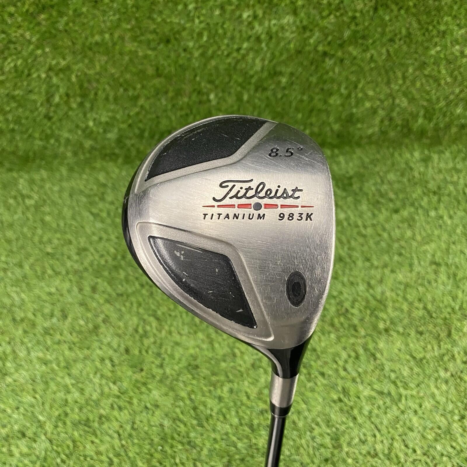 Titleist Titanium 983K 8.5° Driver ⛳️ Saber Cutting-Edge Technology Tour S65 RH