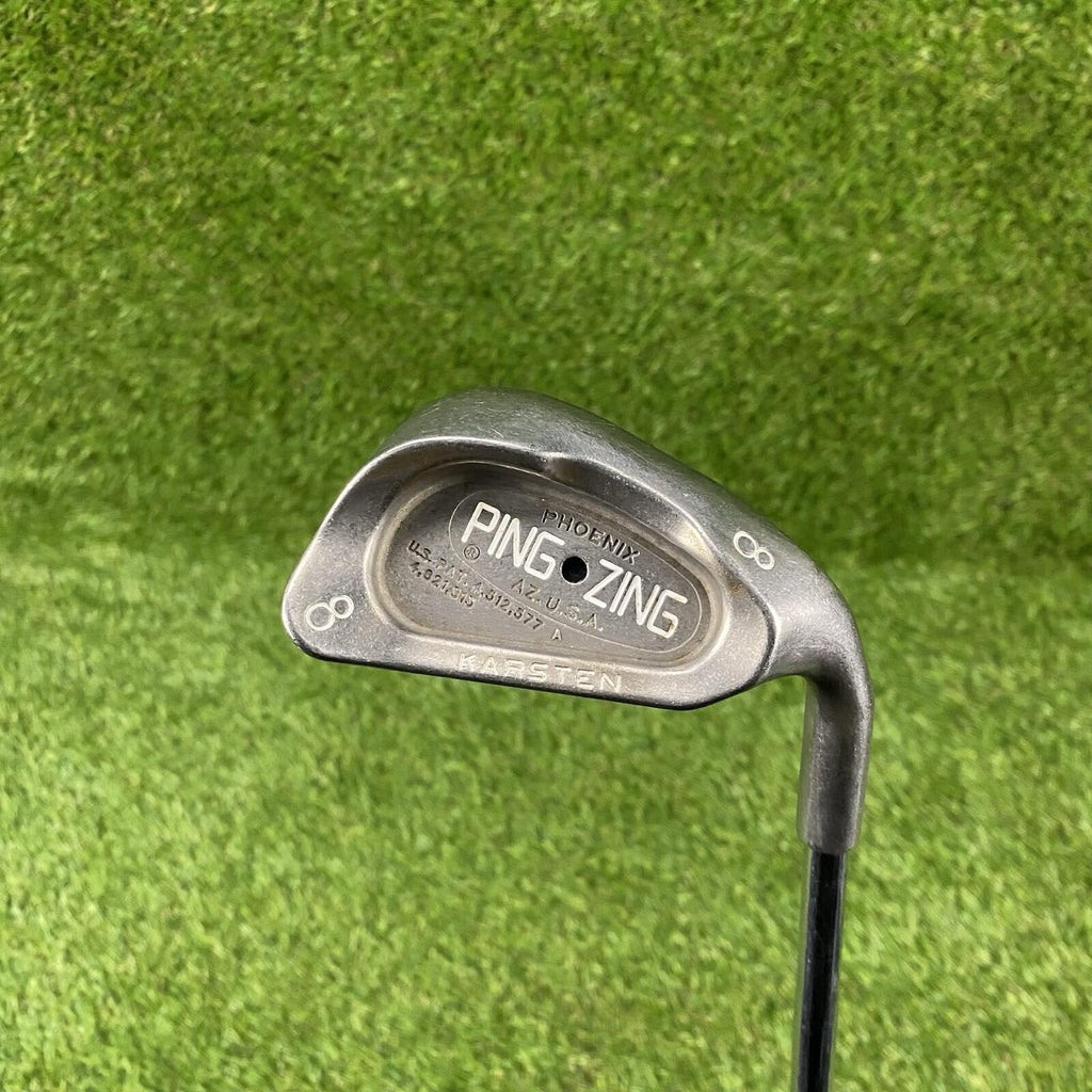 Ping Zing Karsten Black Dot Singe 8 Iron ⛳️ Ping KT-M Stiff Flex Steel Shaft RH