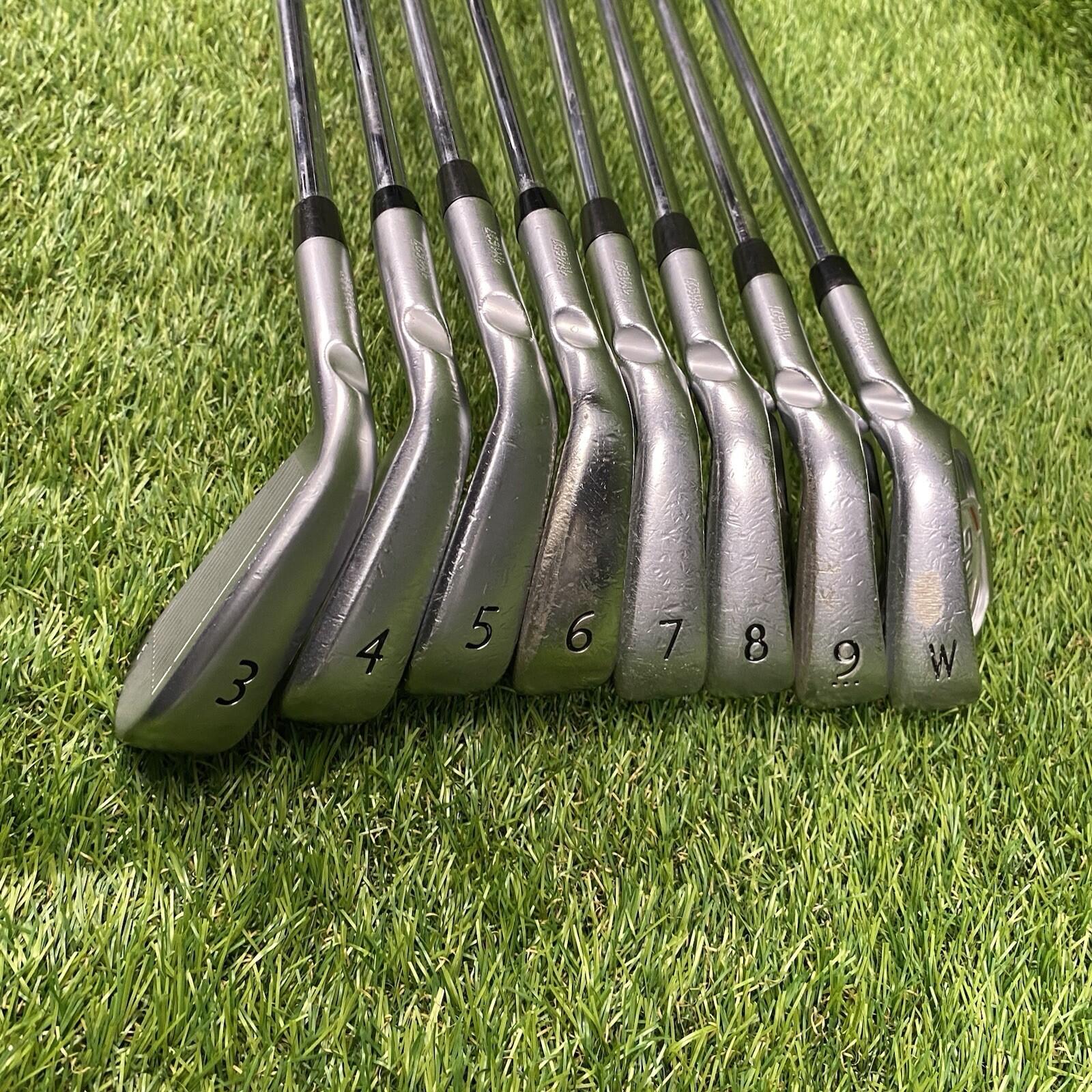 PING ANSER FORGED Green Dot Iron Set 3-PW ⛳️ N.S.Pro 950GH Steel Shaft RH READ
