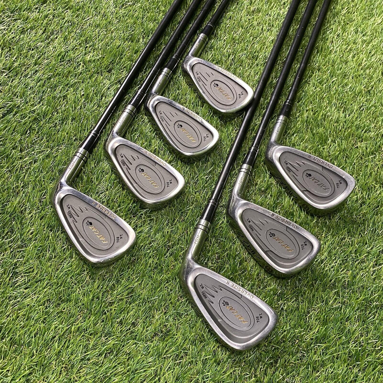 Jazz TGH Fat Cat Oversize II 3-9 Iron Set Canada Made ⛳️ Regular Flex Shaft RH