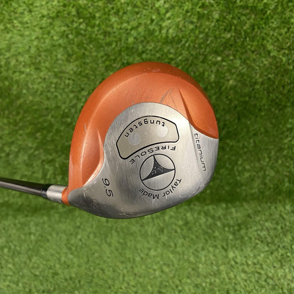 TaylorMade Firesole Tungsten 9.5° Titanium Driver ⛳️ Bubble R-80 Shaft RH READ