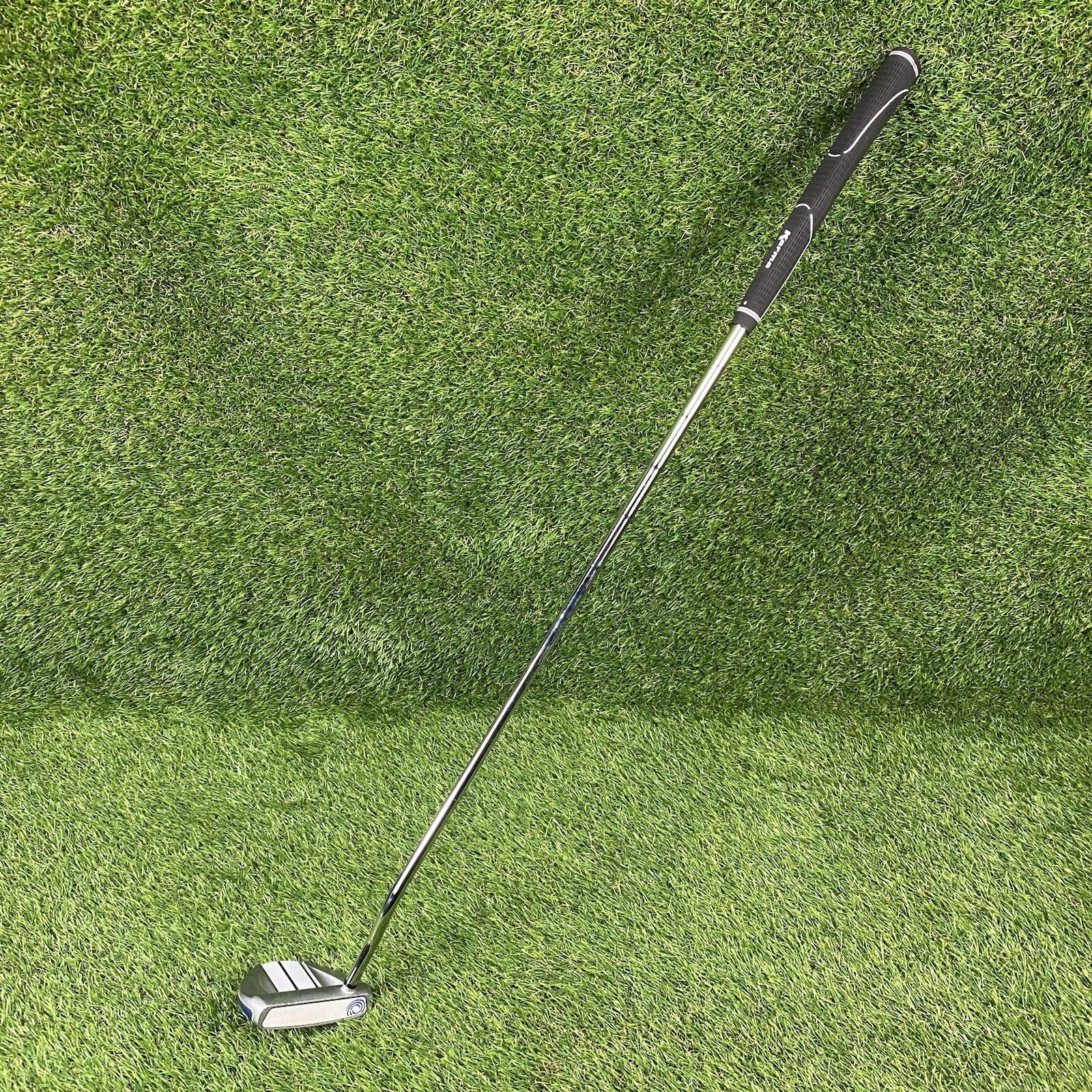 Odyssey White Hot RX V-Line Mallet Putter ⛳️ Steel Shaft 34 Inch RH Karma Grip