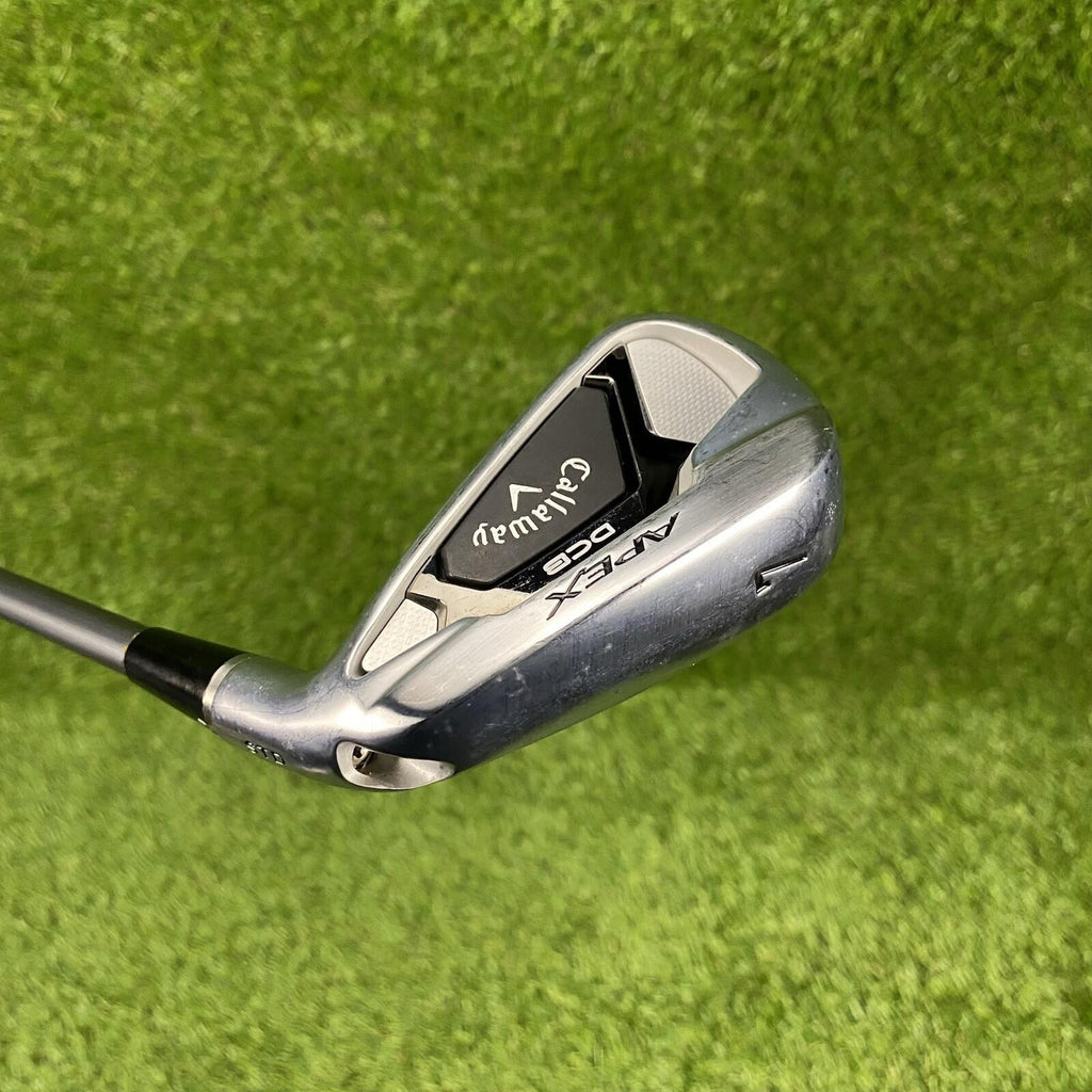 Callaway APEX DCB 7 Iron Demo STD ⛳️ HZRDUS Silver 65 Regular Flex Shaft RH
