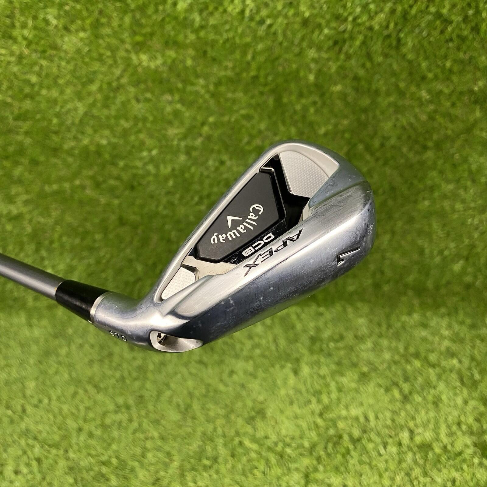 Callaway APEX DCB 7 Iron Demo STD ⛳️ HZRDUS Silver 65 Regular Flex Shaft RH