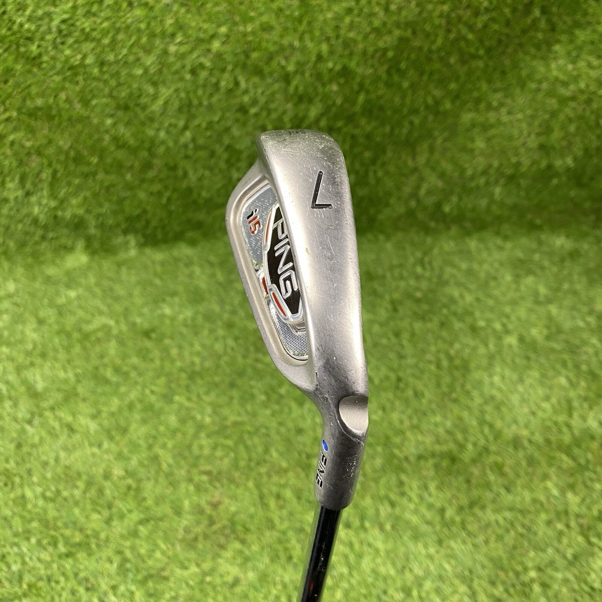 Ping i15 Blue Dot 7 Iron Demo 1° Upright ⛳️ Ping AWT Regular Flex Steel Shaft RH
