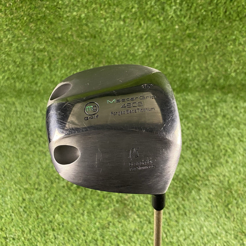 Master Grip Golf 460S 10° Driver Pat Simmons ⛳️ MC60 Stiff Flex Graphite Gold RH