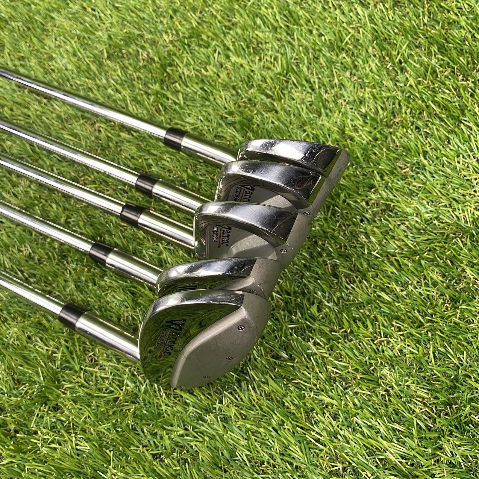 Warrior Customer Golf Set (4,5,6,8,9 Irons) ⛳️ Warrior Steel Tour UL Stiff Shaft