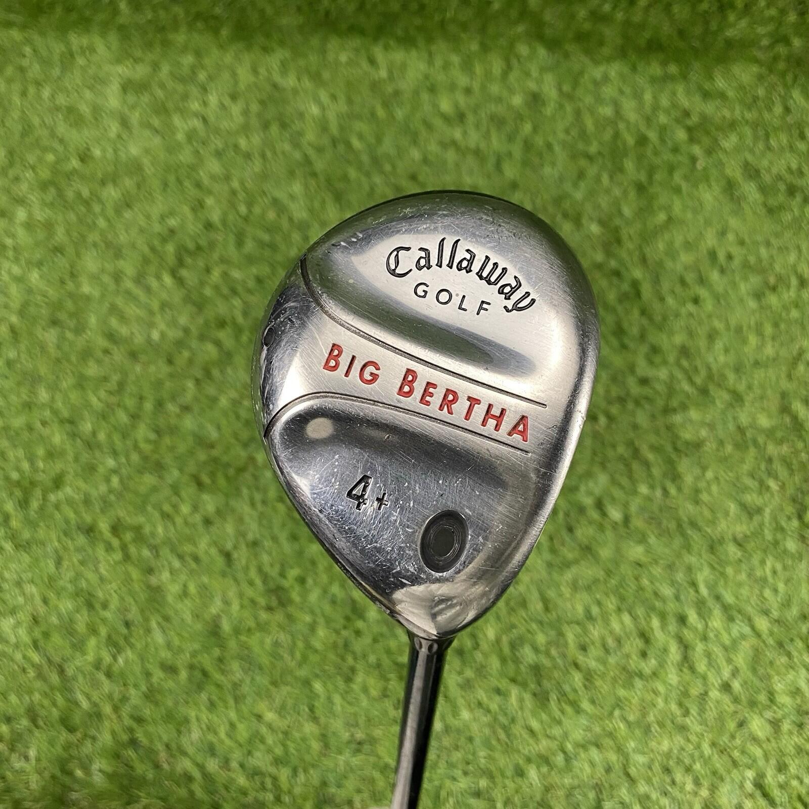 Callaway Big Bertha Fairway 4 Plus Wood ⛳️ RCH 75w Regular Flex Shaft RH