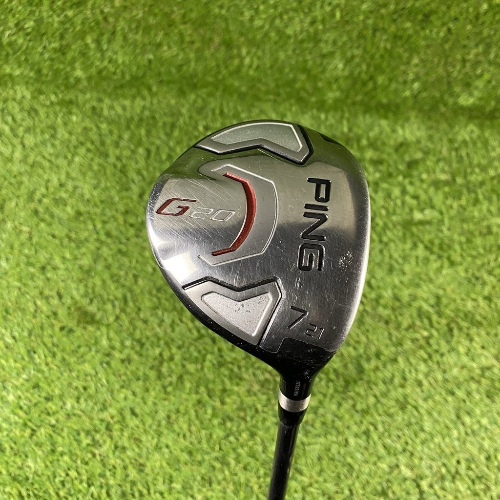 PING G20 7W Fairway 7 Wood 21° ⛳️ Ping TFC 169 F Regular Flex Graphite Shaft RH