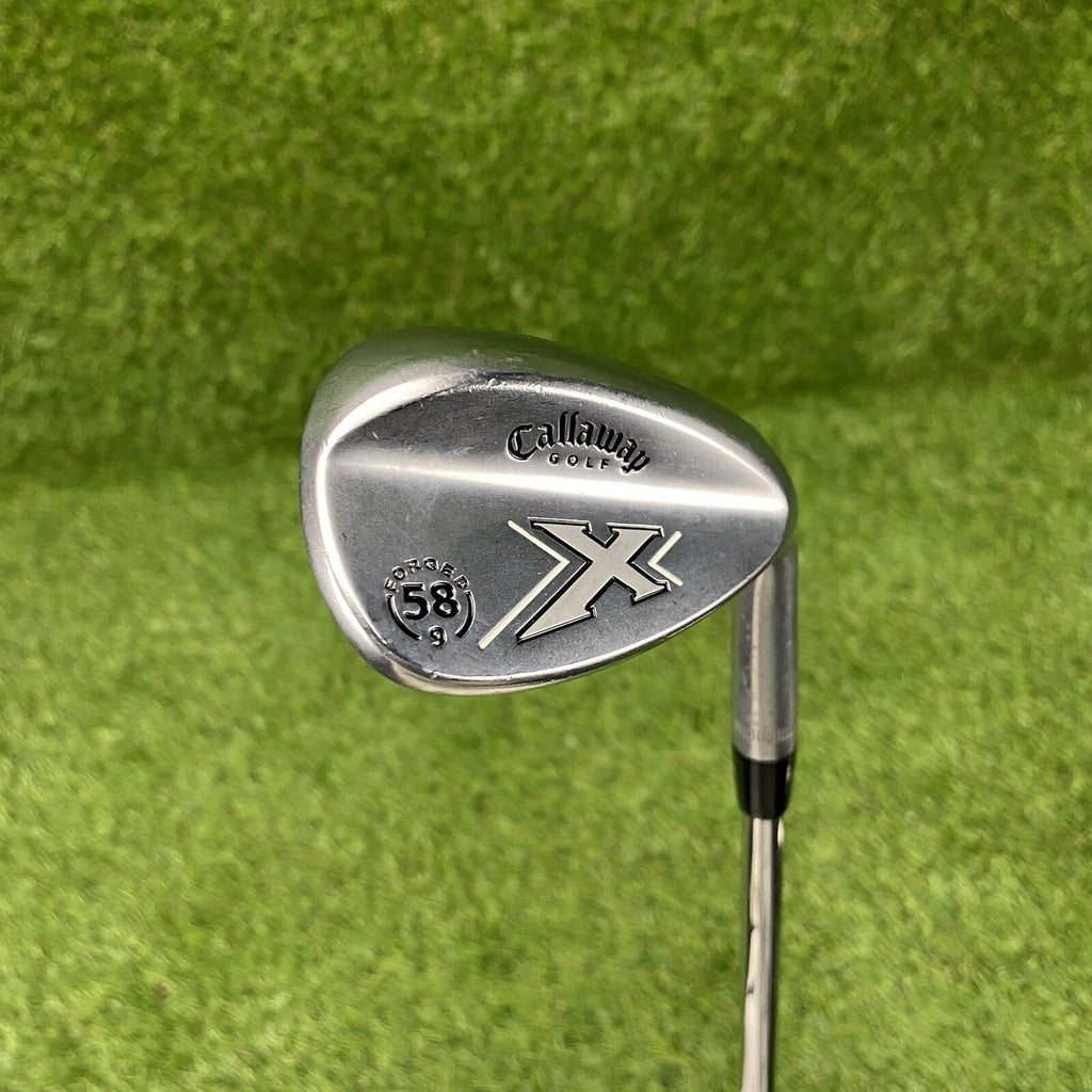 Callaway X Forged White Chrome Lob Wedge Loft 58° / 09° ⛳️ U.S.PRO 990GH RH