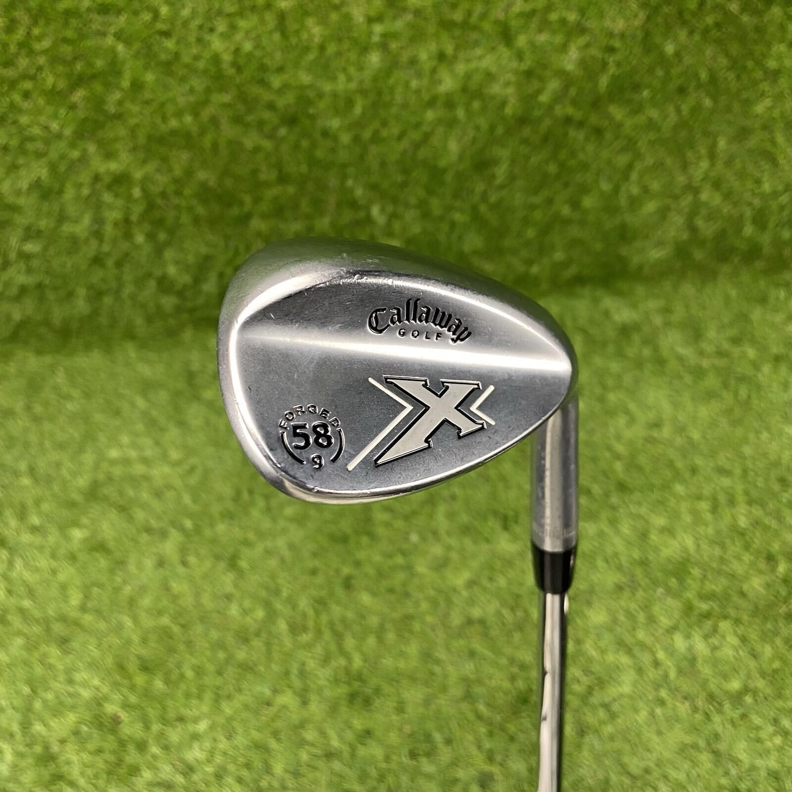 Callaway X Forged White Chrome Lob Wedge Loft 58° / 09° ⛳️ U.S.PRO 990GH RH