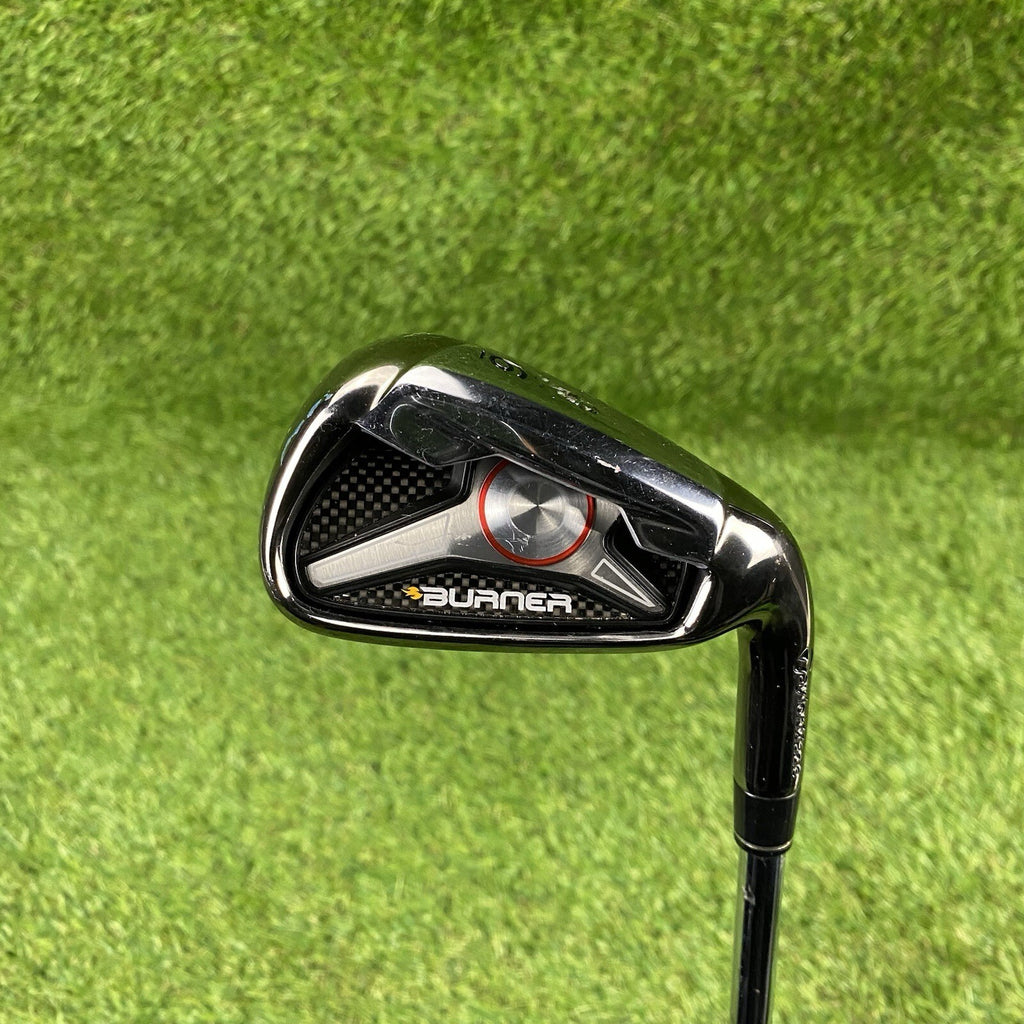 2009 TaylorMade Burner Single 6 Iron Gloss Black ⛳️ SuperFast 85 Regular Flex RH
