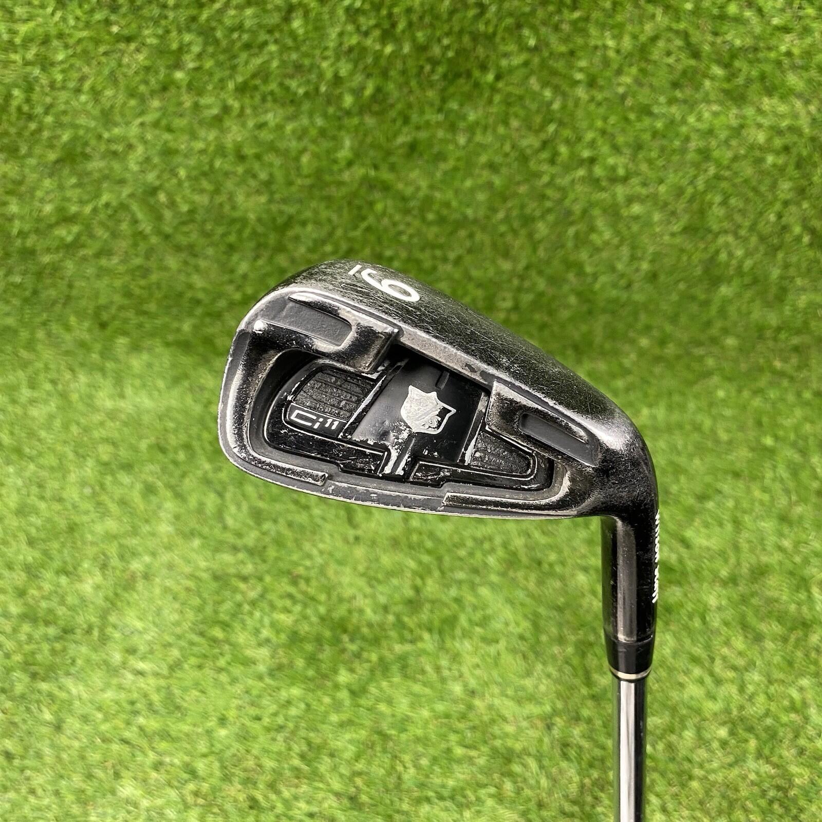 Wilson Staff Ci11 Single 9 Iron True Temper TX Flighted Steel Shaft Stiff Flex