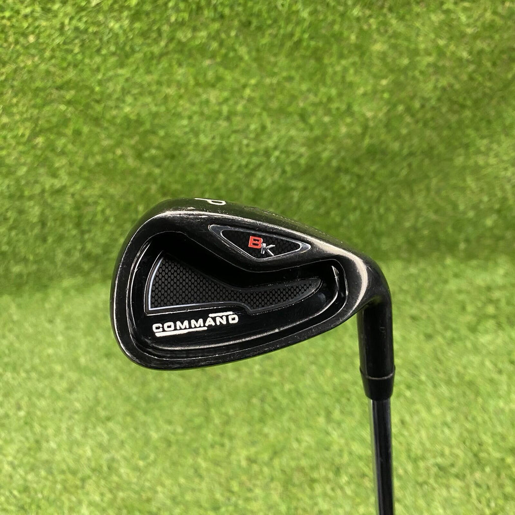 Pinemeadow Command BK Black Pitching Wedge ⛳️ Stiff Flex Steel Shaft RH