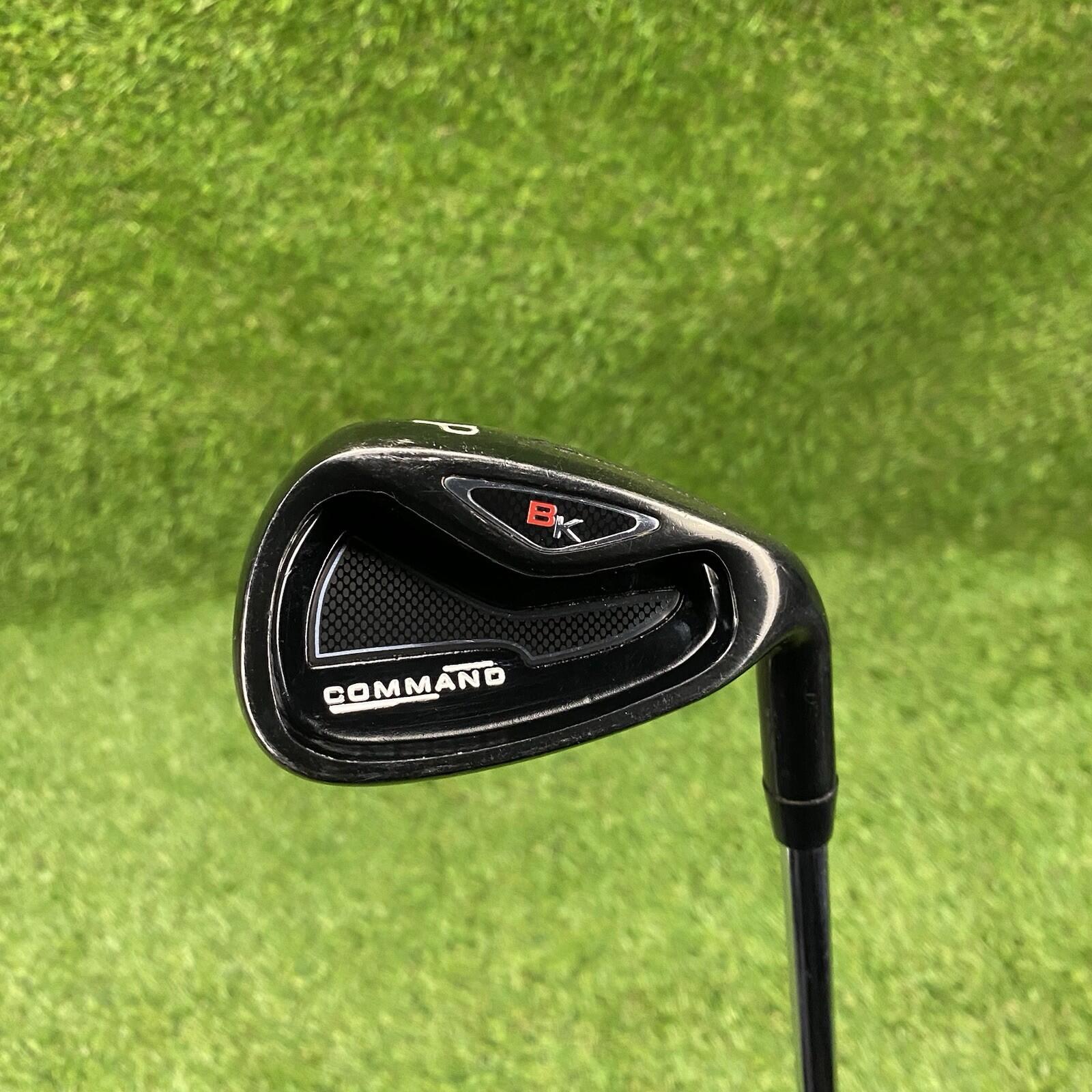 Pinemeadow Command BK Black Pitching Wedge ⛳️ Stiff Flex Steel Shaft RH