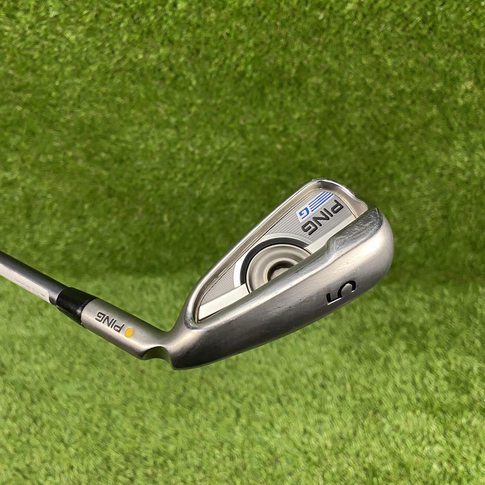 Ping G Series Single 5 Iron Yellow Dot ⛳️ Ping CFS 70 Regular Flex Graphite RH
