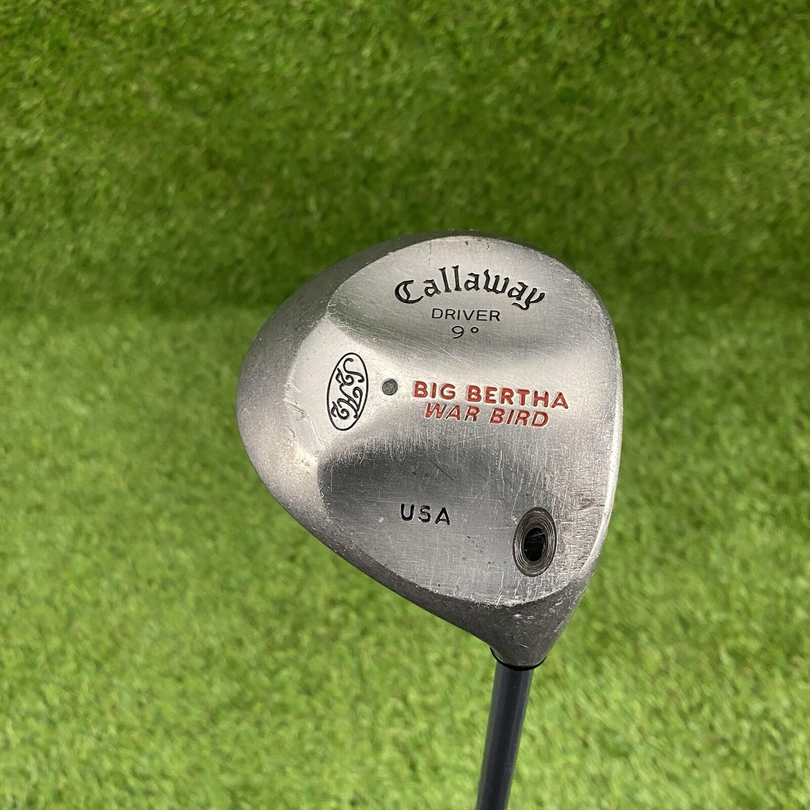 Callaway Big Bertha War Bird 9° USA Driver ⛳️ RCH Regular Flex Graphite Shaft RH