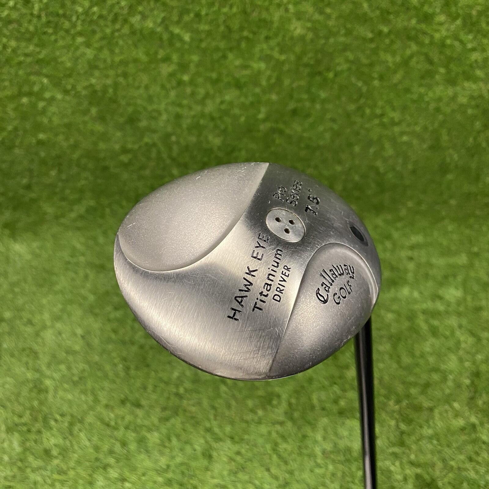 Callaway Hawk Eye Pro Series 7.5° Titanium Driver ⛳️ Regular Flex RH 45”