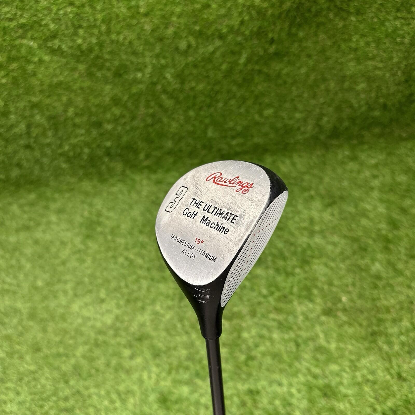 Rawlings Golf THE ULTIMATE GOLF MACHINE 3 Wood 15° ⛳️ Regular Flex Graphite RH